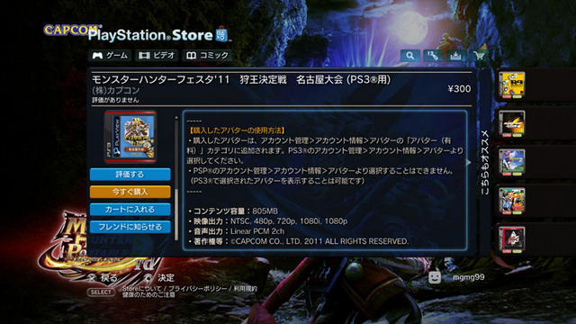 PlayView モンスターハンターフェスタ‘11 狩王決定戦 PlayView モンスターハンターフェスタ‘11 狩王決定戦