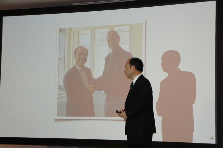ジョブズとの思い出を語る孫社長