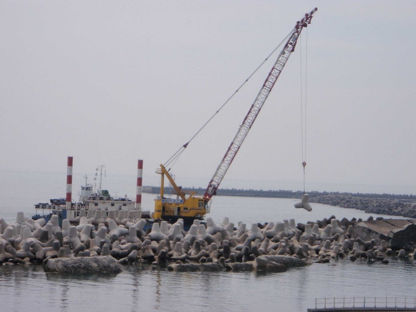 5・6号機防波堤（作業風景）