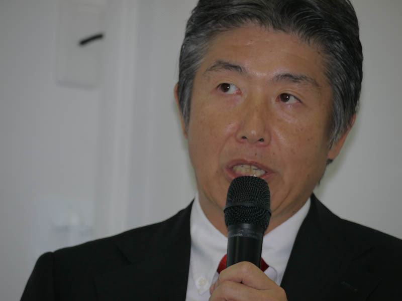 代表取締役社長　板東浩二氏