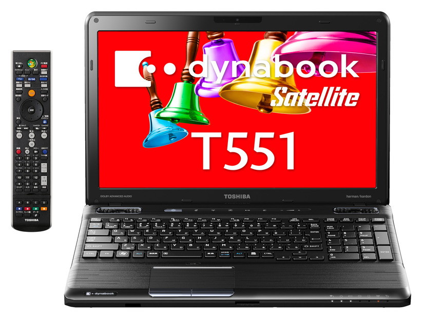 「dynabook Satellite T551/WTCD」正面