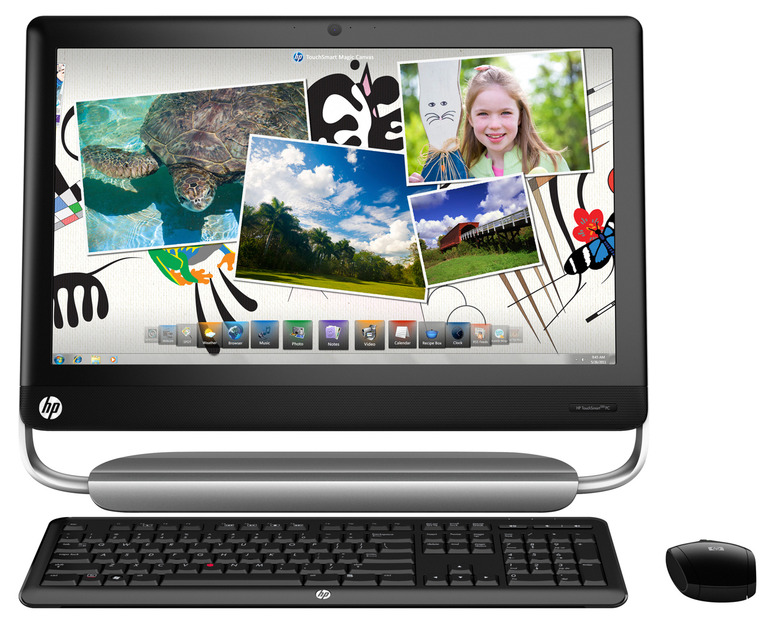 23型タッチ液晶一体型デスクトップPC「HP TouchSmart 520-1060jp」（AMDモデル）