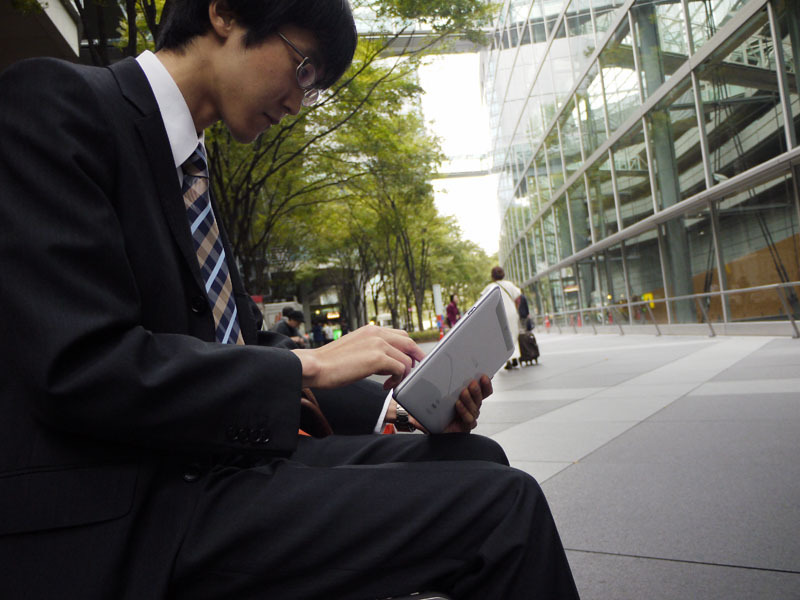 発売になったばかりの「GALAXY Tab 10.1 LTE（SC-01D）」を仕事で使ってみた