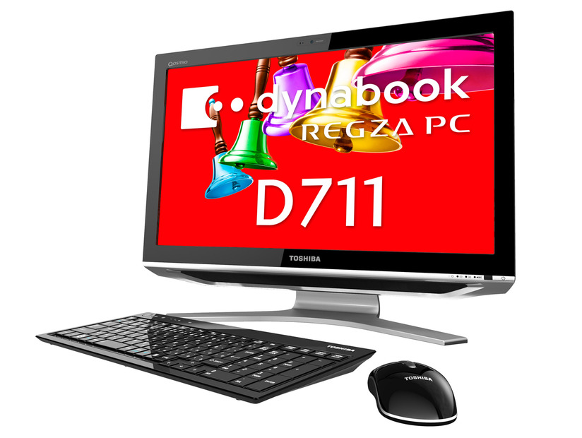 21.5型液晶一体型「dynabook REGZA PC D711」