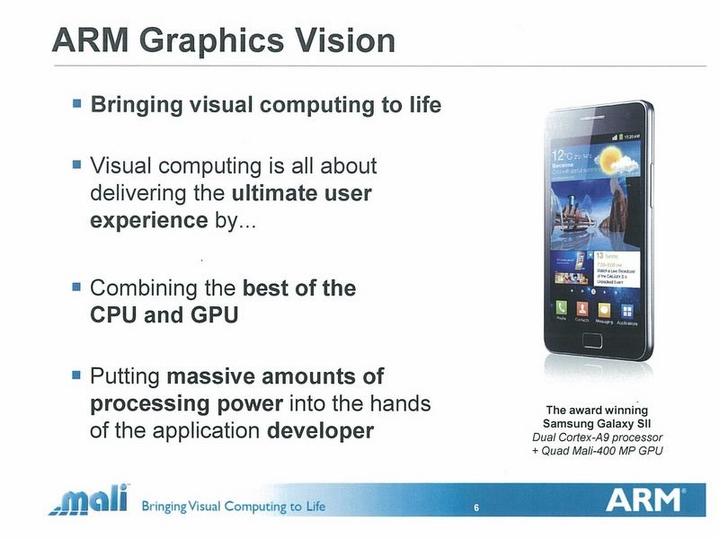 ARM、ハイエンドGPU「Mali-T658 」を発表……Mali-400 MPに比べて10倍の性能 