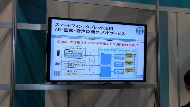 スマートフォンを活用したAR/音声認識クラウドサービス