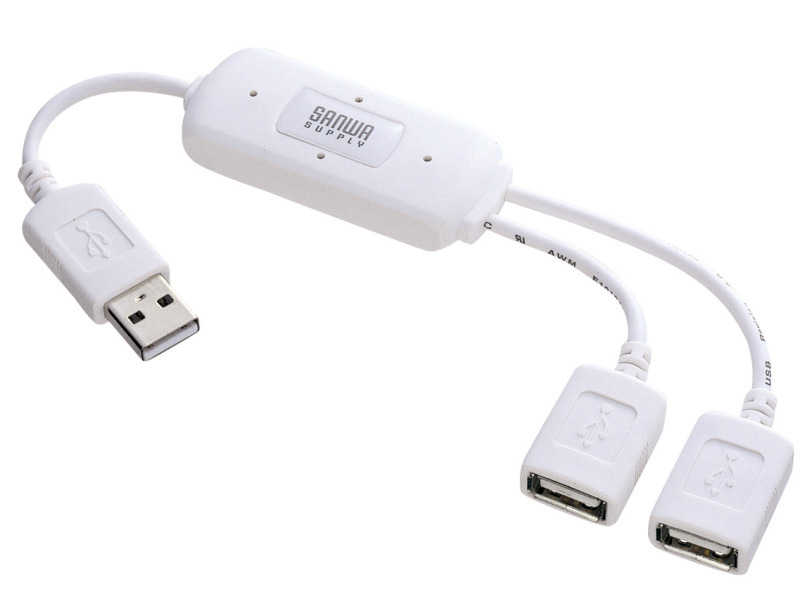 　サンワサプライは、各ポートを独立させることで接続する機器のコネクタ形状を問わず、すべてのポートを使い切れる分配ケーブル型のUSB 2.0ハブ「USB-HUB227シリーズ」と「USB-HUB228シリーズ」を発売する。