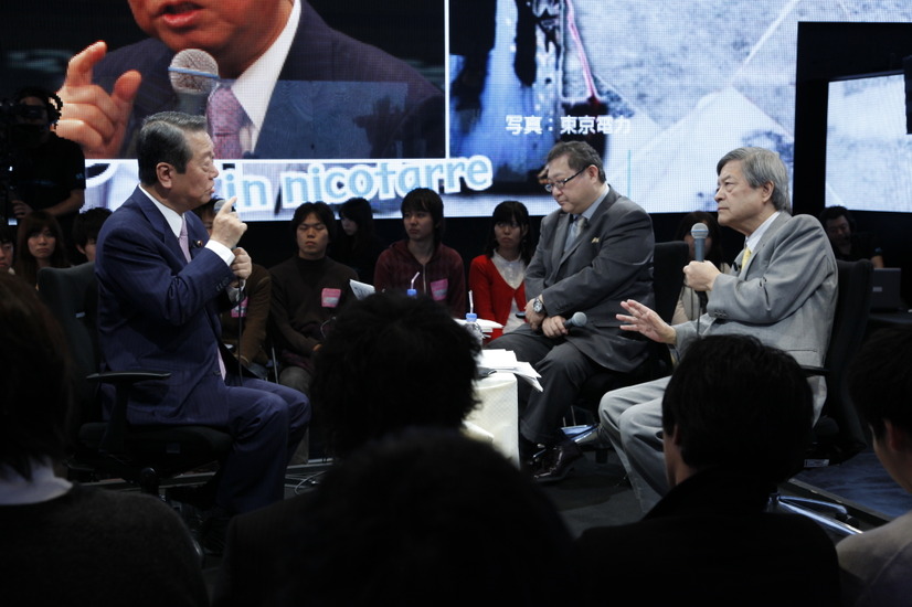 小沢一郎×田原総一朗 徹底討論 「日本をどうする！」 in ニコファーレ
