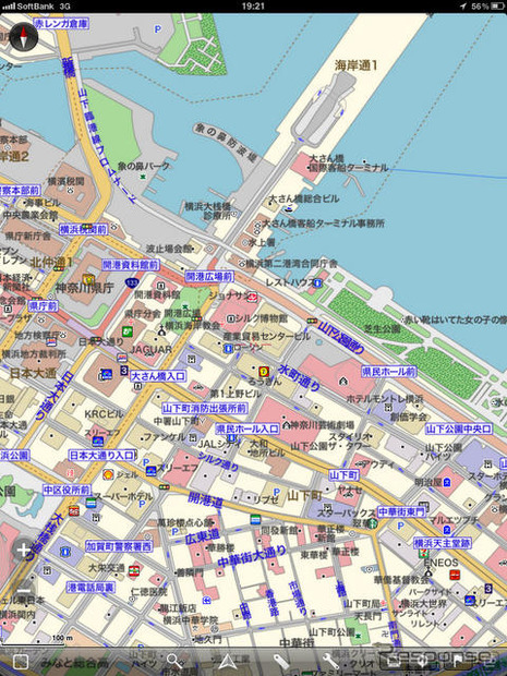 インクリメントP「MapFan for iPhone Ver.1.5」