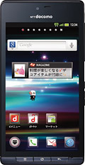 「AQUOS PHONE SH-01D」Black