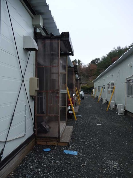 女川町の仮設住宅