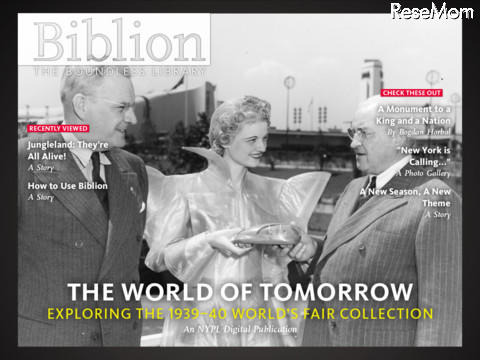 NYPL Biblion: World's Fair