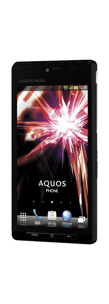 「AQUOS PHONE 102SH」ブラック