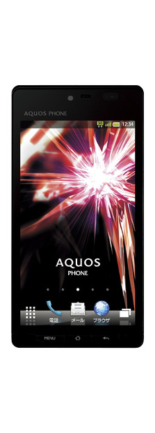 「AQUOS PHONE 102SH」ブラック