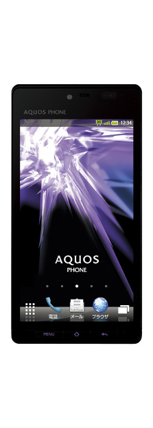 「AQUOS PHONE 102SH」イノセントパープル