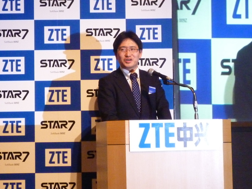 ZTEジャパンの副社長兼端末最高責任者 王旗（ワン・チー）氏