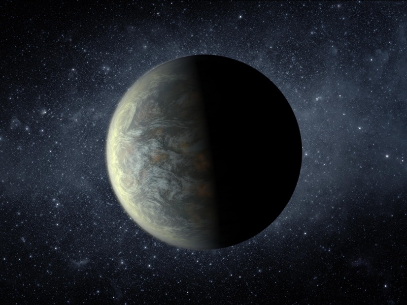発見された地球サイズの惑星ケプラー20fの想像図