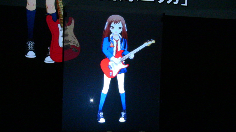 ギター少女「御茶水エリカ」デジタルライブ