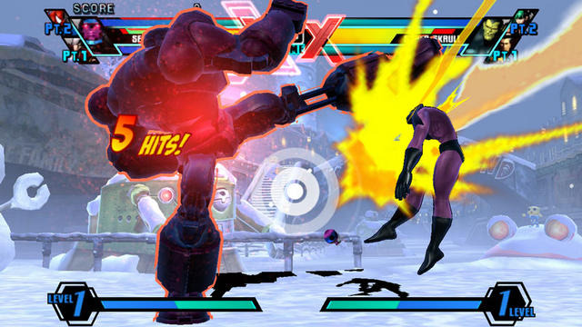 PSVita版 ULTIMATE MARVEL VS. CAPCOM 3 レポート  