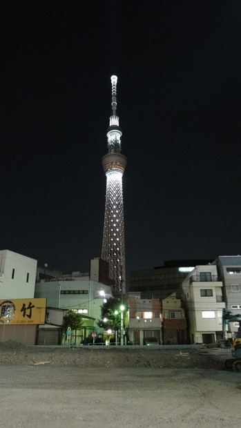 東京スカイツリー、今夜よりXmas・大晦日ライトアップが開始……23日、24日、31日の期間限定