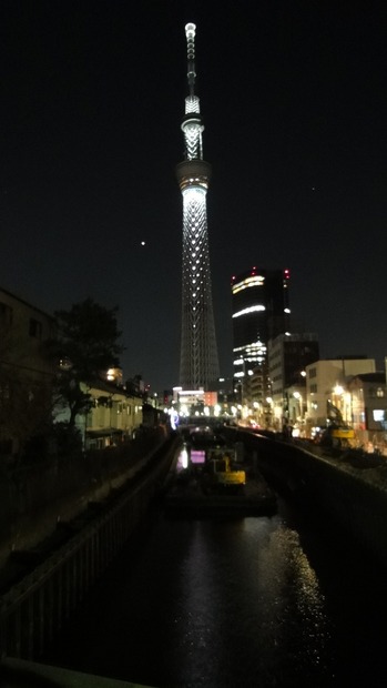 横十間橋からの風景