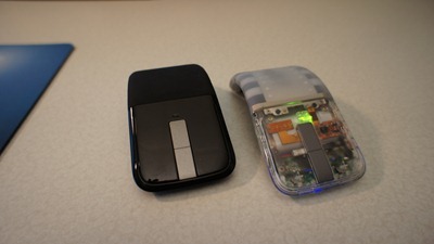 「Arc Touch Mouse」のプロトタイプ画像