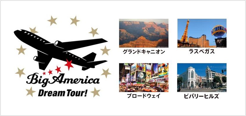 “Big America Dream Tour”が当たるキャンペーン