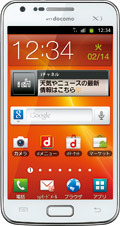 「GALAXY S II LTE SC-03D」新色のCeramic White