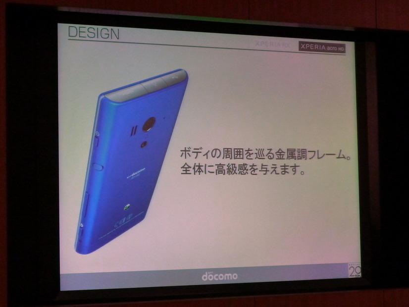 「Xperia acro HD SO-03D」