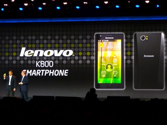 中国市場で今年第2四半期に発売されるLenovoの「K800」