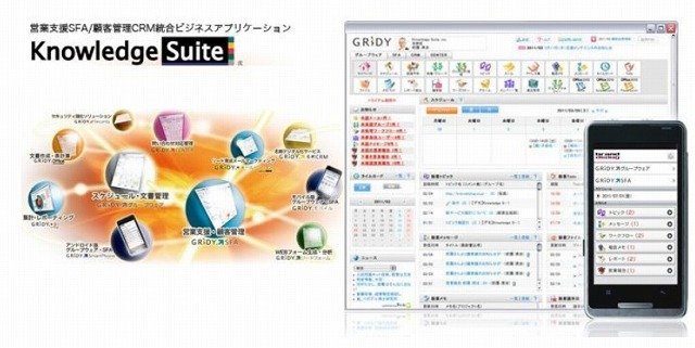 SaaS型 営業支援SFA/顧客管理CRMリード育成基盤「Knowledge Suite」