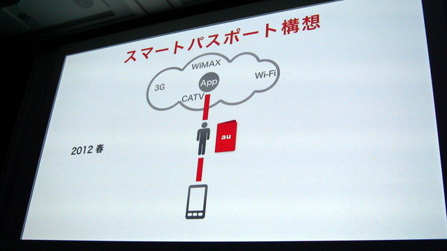 【au 2012春モデル発表会】「新しいauへ向けて再出発の年」……KDDI田中孝司社長