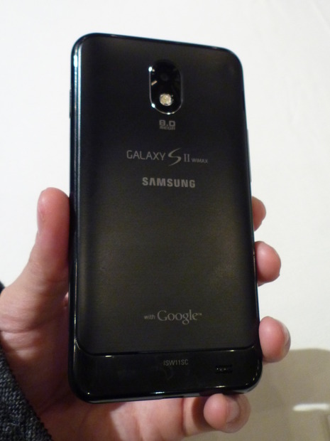 「GALAXY S II WiMAX ISW11SC」