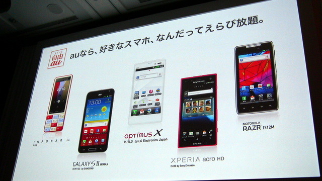 【au 2012春モデル発表会】「モバイルと固定の垣根をシームレスに」……田中社長囲み取材一問一答