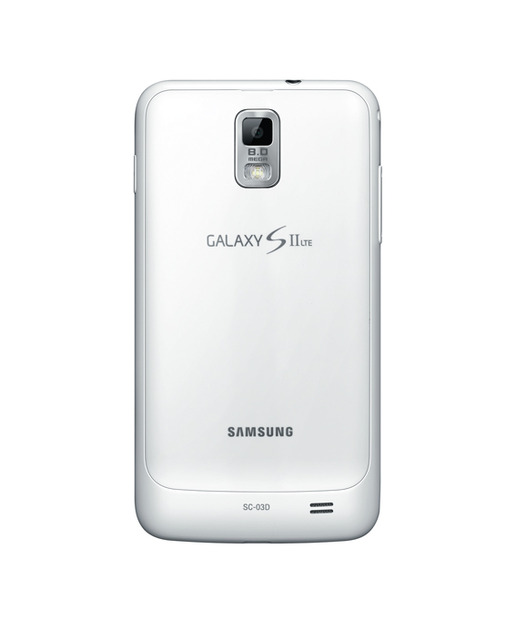 「GALAXY S II LTE SC-03D」Ceramic White