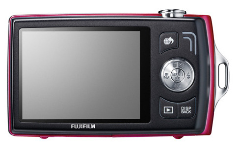 「FinePix Z110」の背面