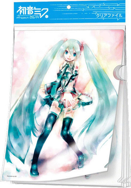 SNOW MIKU 2012 『初音ミク and Future Stars Project mirai』『初音ミク -Project DIVA-』 『初音ミク –Project DIVA-』KEIさんクリアファイル6枚セット