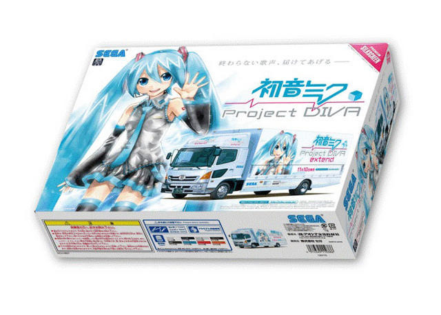 SNOW MIKU 2012 『初音ミク and Future Stars Project mirai』『初音ミク -Project DIVA-』 『初音ミク –Project DIVA-』営業車プラモデル