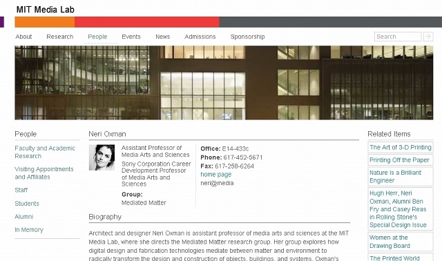 MITのオクスマン教授の紹介ページ