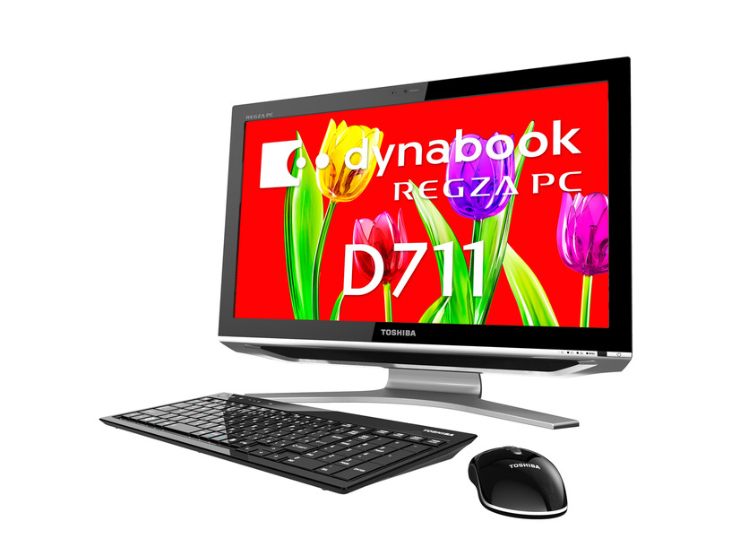 「dynabook REGZA PC D711」斜め