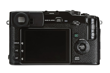 「FUJIFILM X-Pro1」本体背面