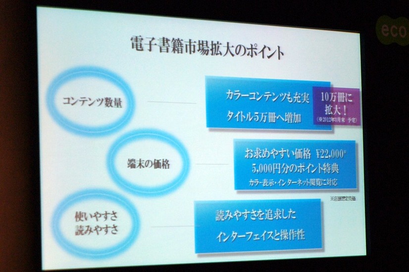 東芝 電子書籍端末 ブックプレイス発表……「未来は無限に開かれている」作家 井沢元彦氏  