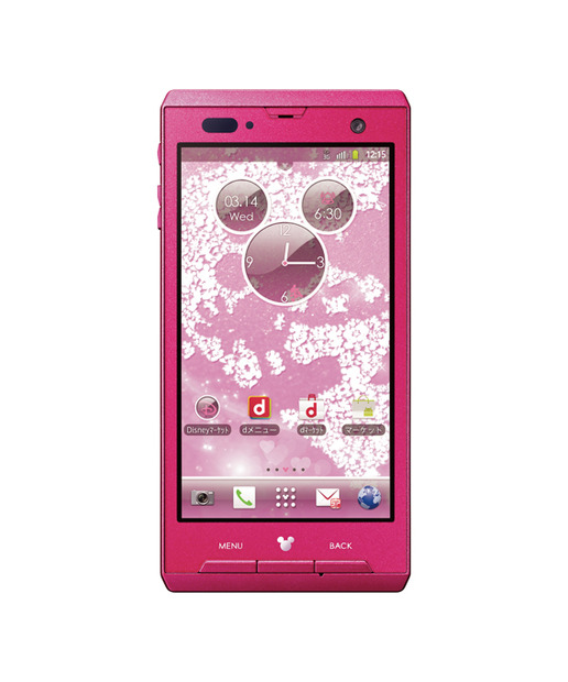 「Disney Mobile on docomo F-08D」
