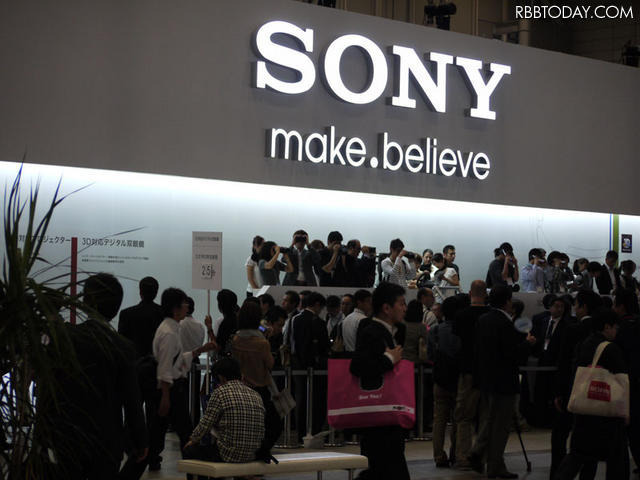 CEATEC2011 のソニーブース
