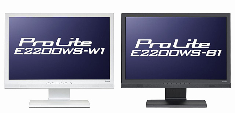 ProLite E2200WS-W1（白）/B1（黒）