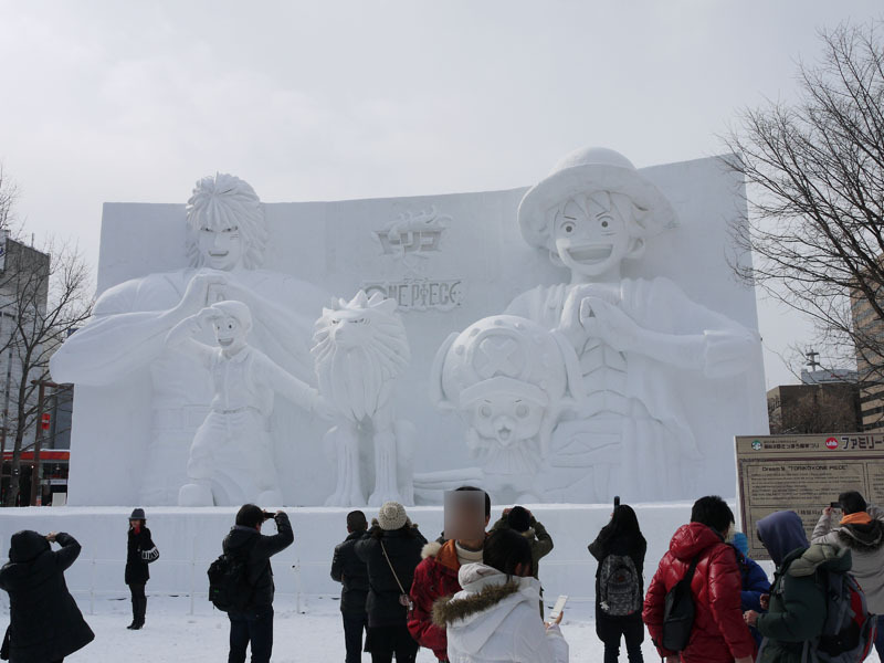 さっぽろ雪まつり 明日開幕 大型雪像やジャンプ台に人だかり 2枚目の写真 画像 Rbb Today