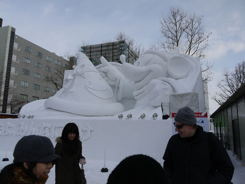 第63回さっぽろ雪まつり。魔法よ、みんなに届け