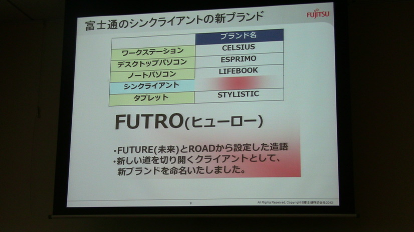 新ブランド「FUTRO（ヒューロー）」