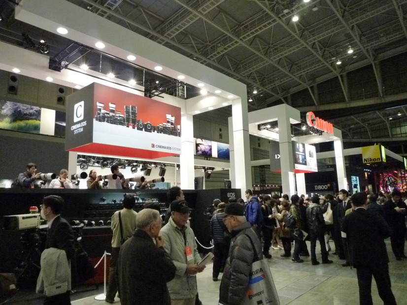 「CP+ 2012」会場の様子