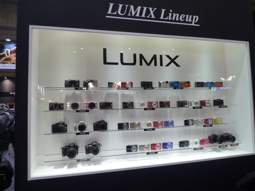 LUMIXの展示ブース